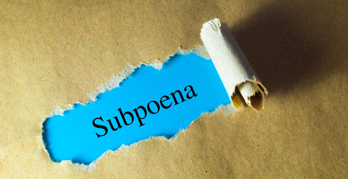 Subpoena - Part 1