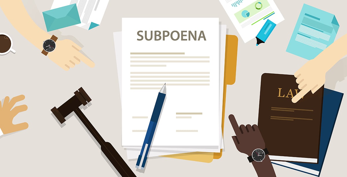 The Humble Subpoena