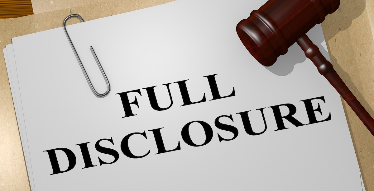 Suscipious Disclosures - News